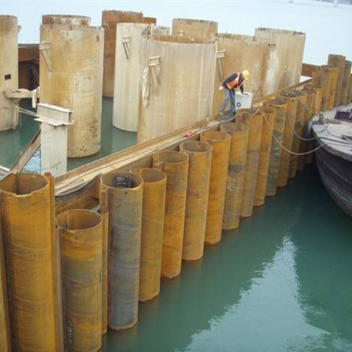 朝阳钢护筒现场安装